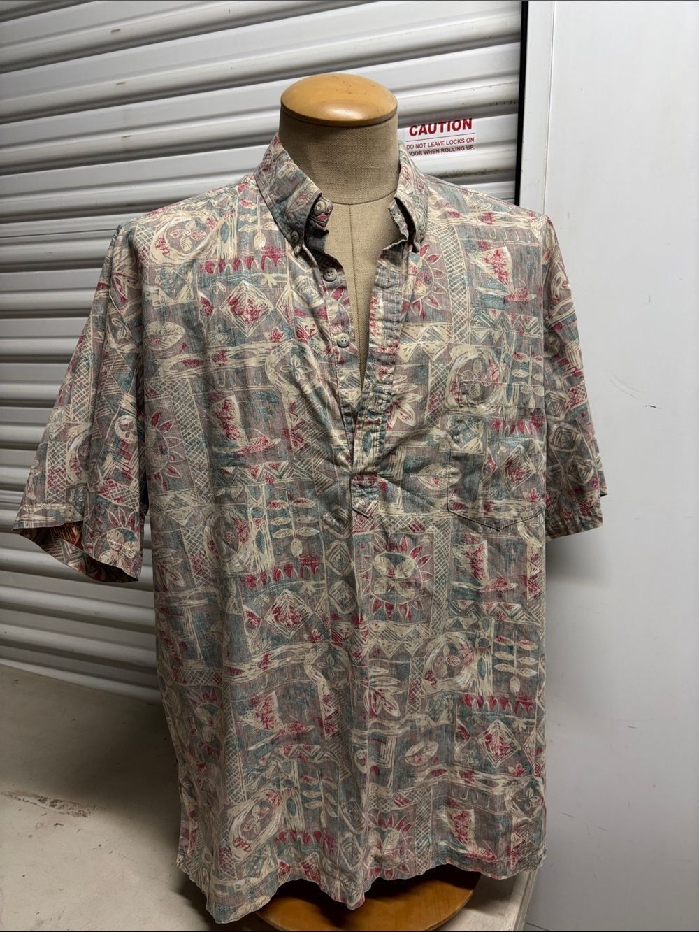 Vintage Cooke Street Casual Short-Sleeve  Aloha Shirt 2XL